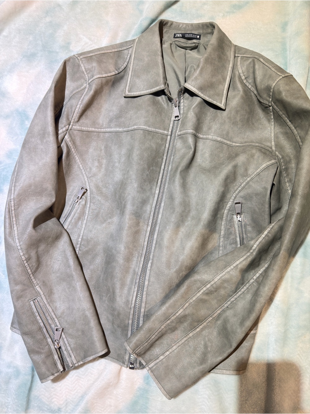 Green Leather Jacket